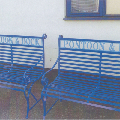 Blue Bench 2